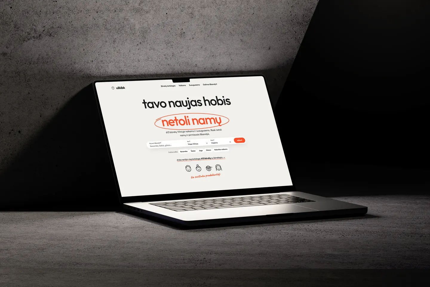 Užkibk – Vilniaus būrelių katalogas